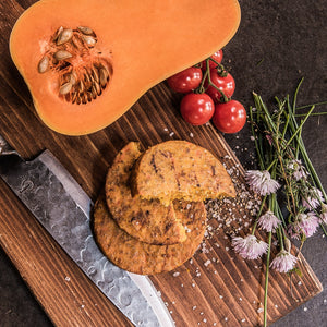 Wortelpompoenburger (V) (160 gr)